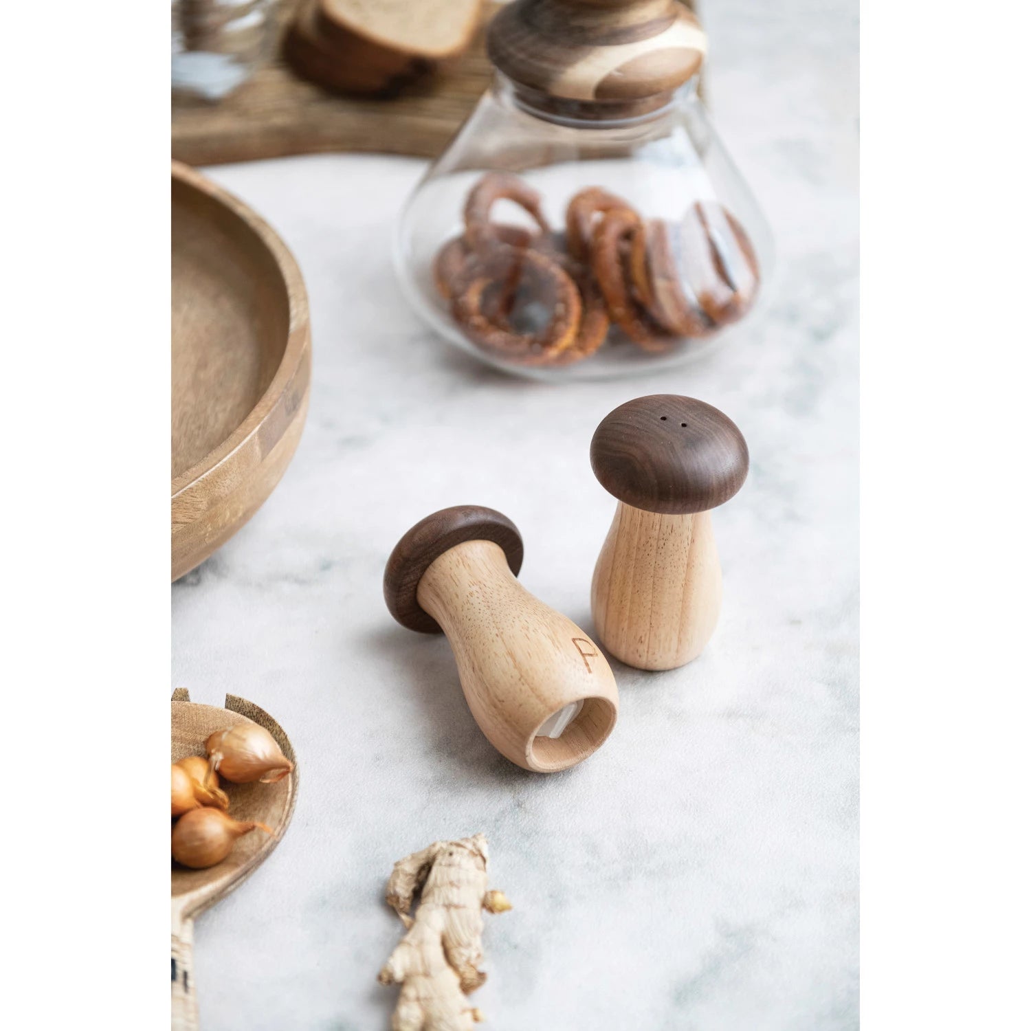 Mushroom Salt & Pepper Shakers