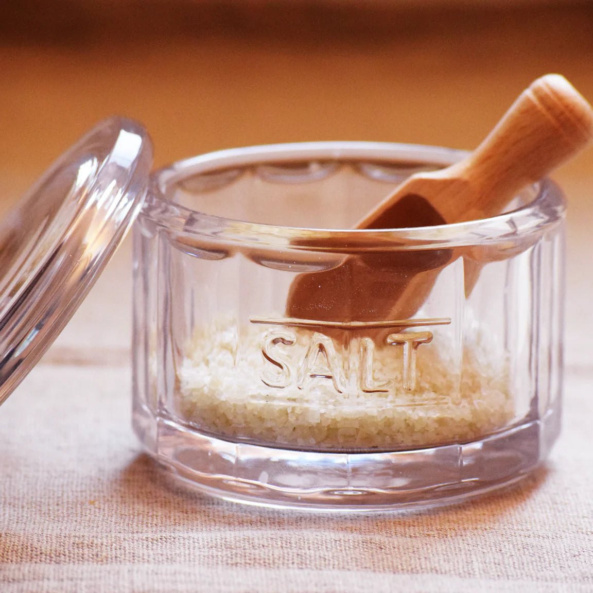 Salt Pot with Scoop
