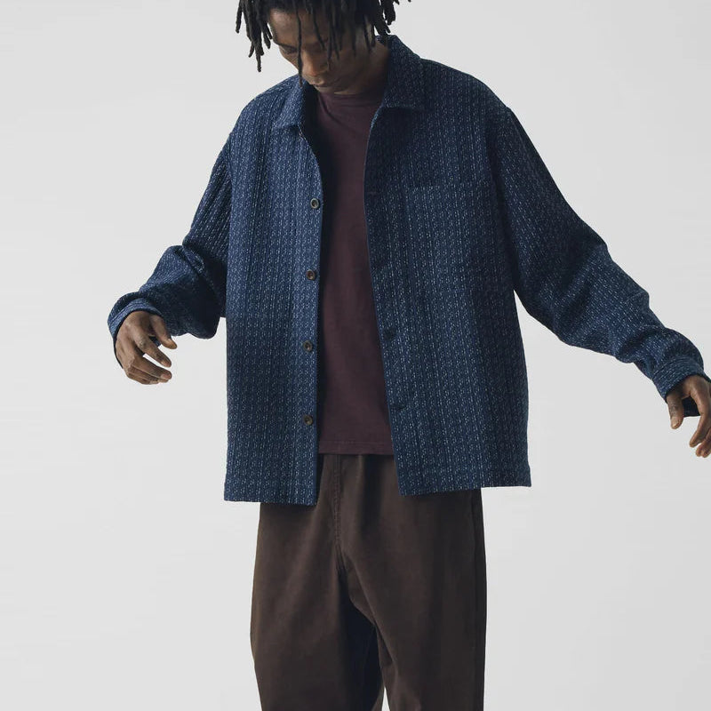 Toast Scatter Stitch Cotton Shirt