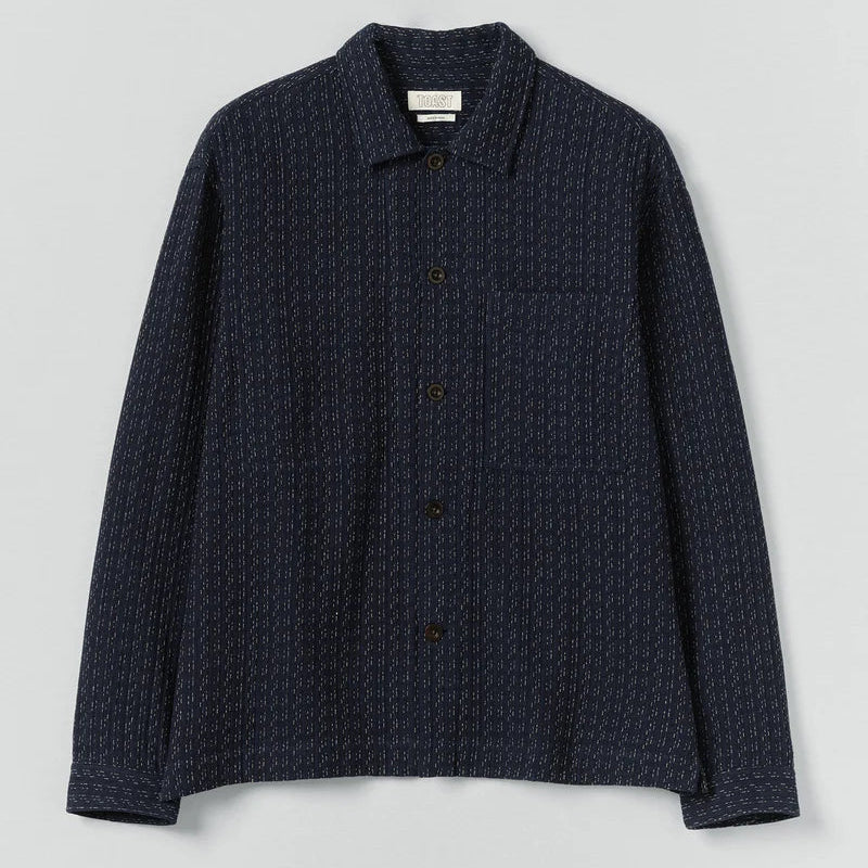 Toast Scatter Stitch Cotton Shirt