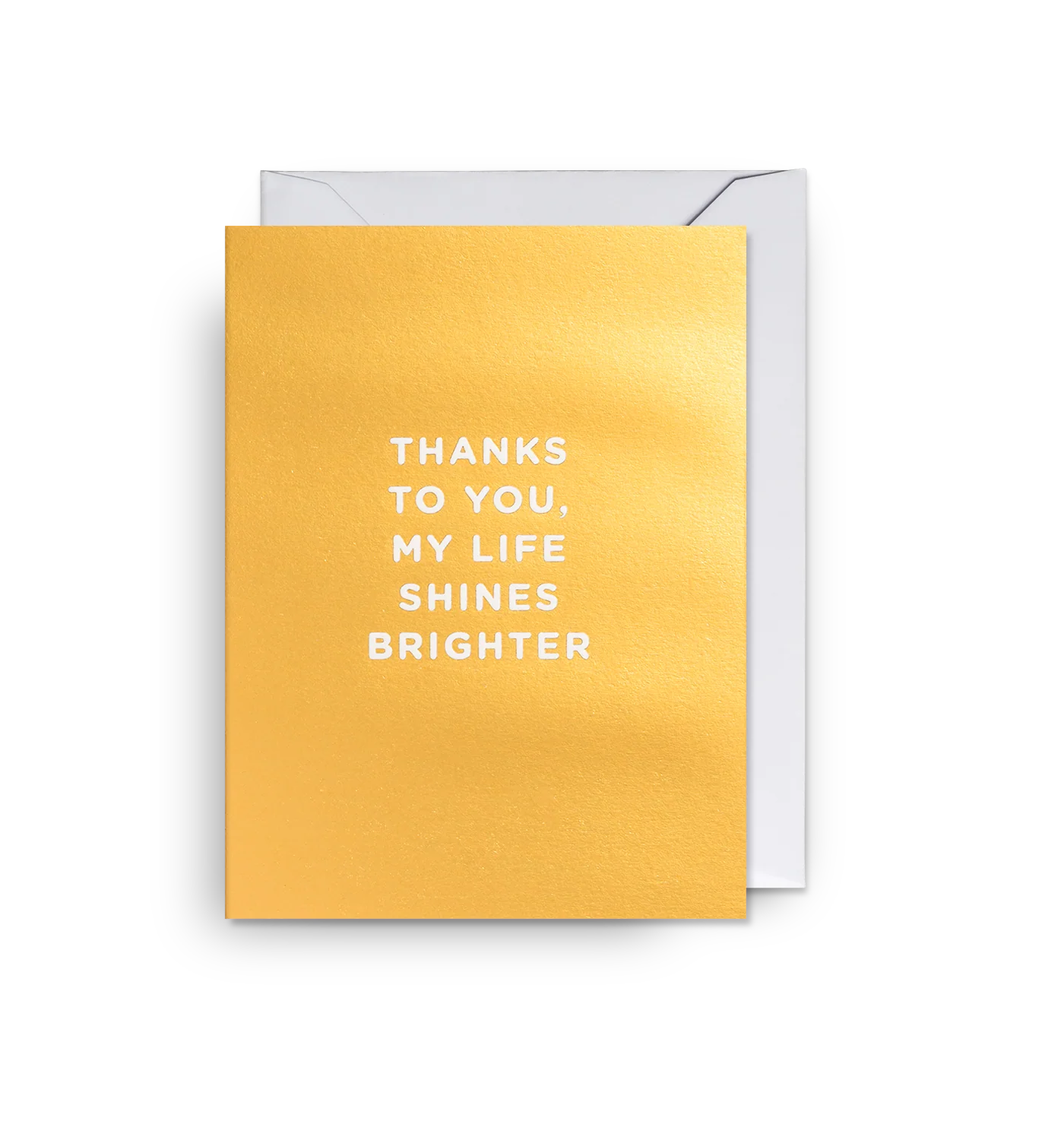 Thanks to You card
