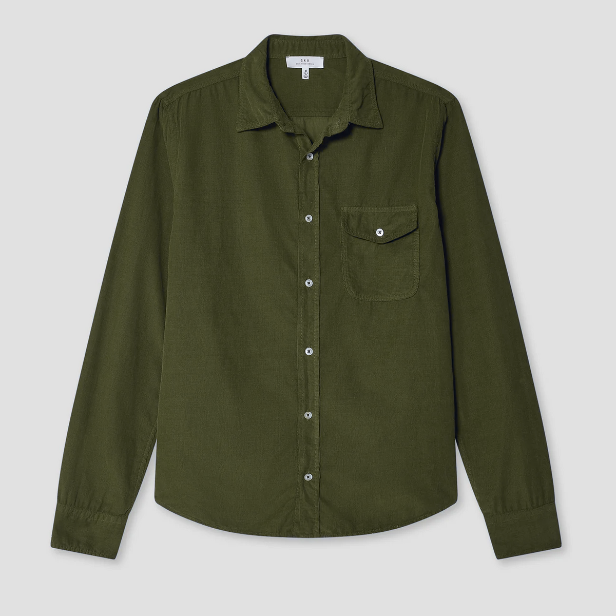 Baby Cord Work Shirt - Mens