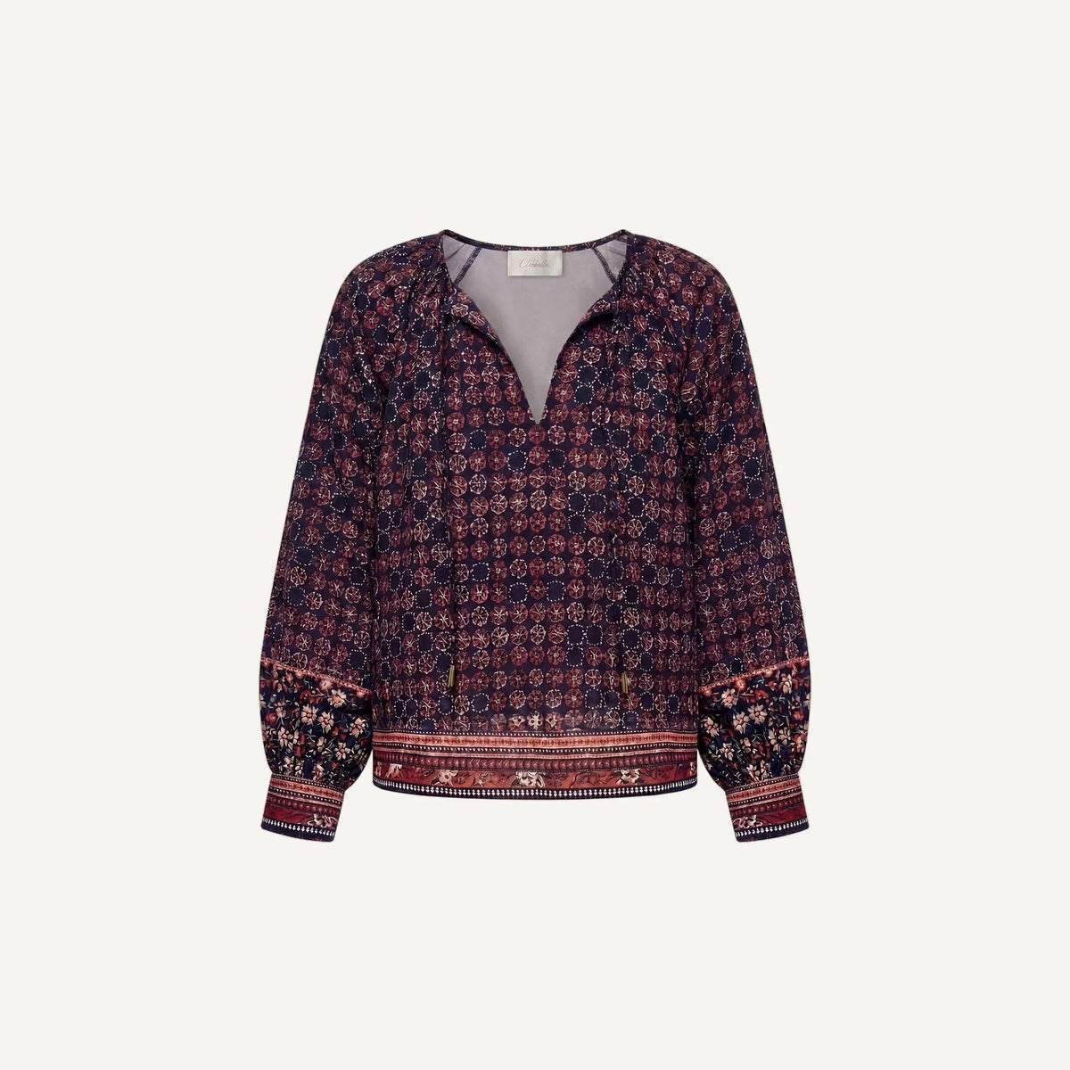 Sonya Top | Zocalo Rose Tan