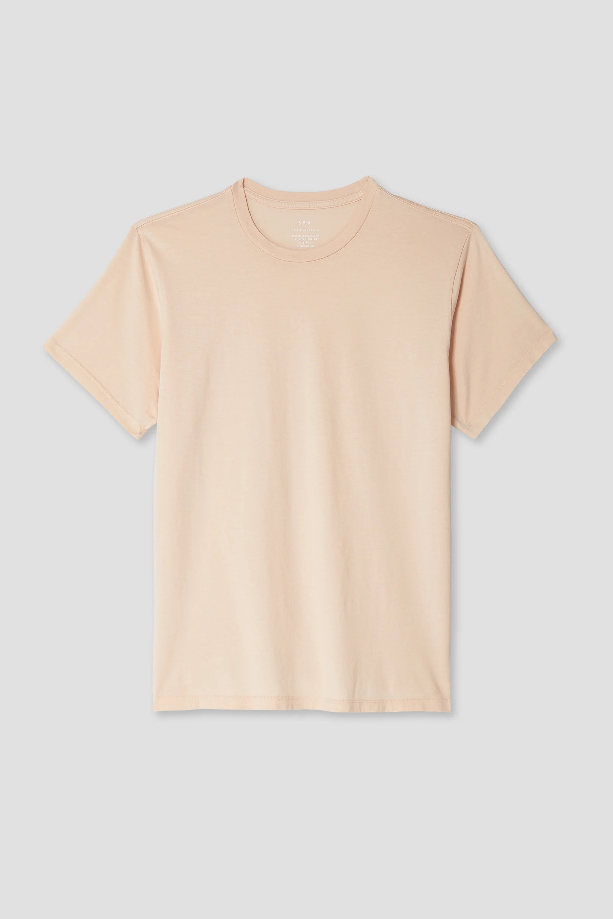 Supima Short Sleeve Crew Tee