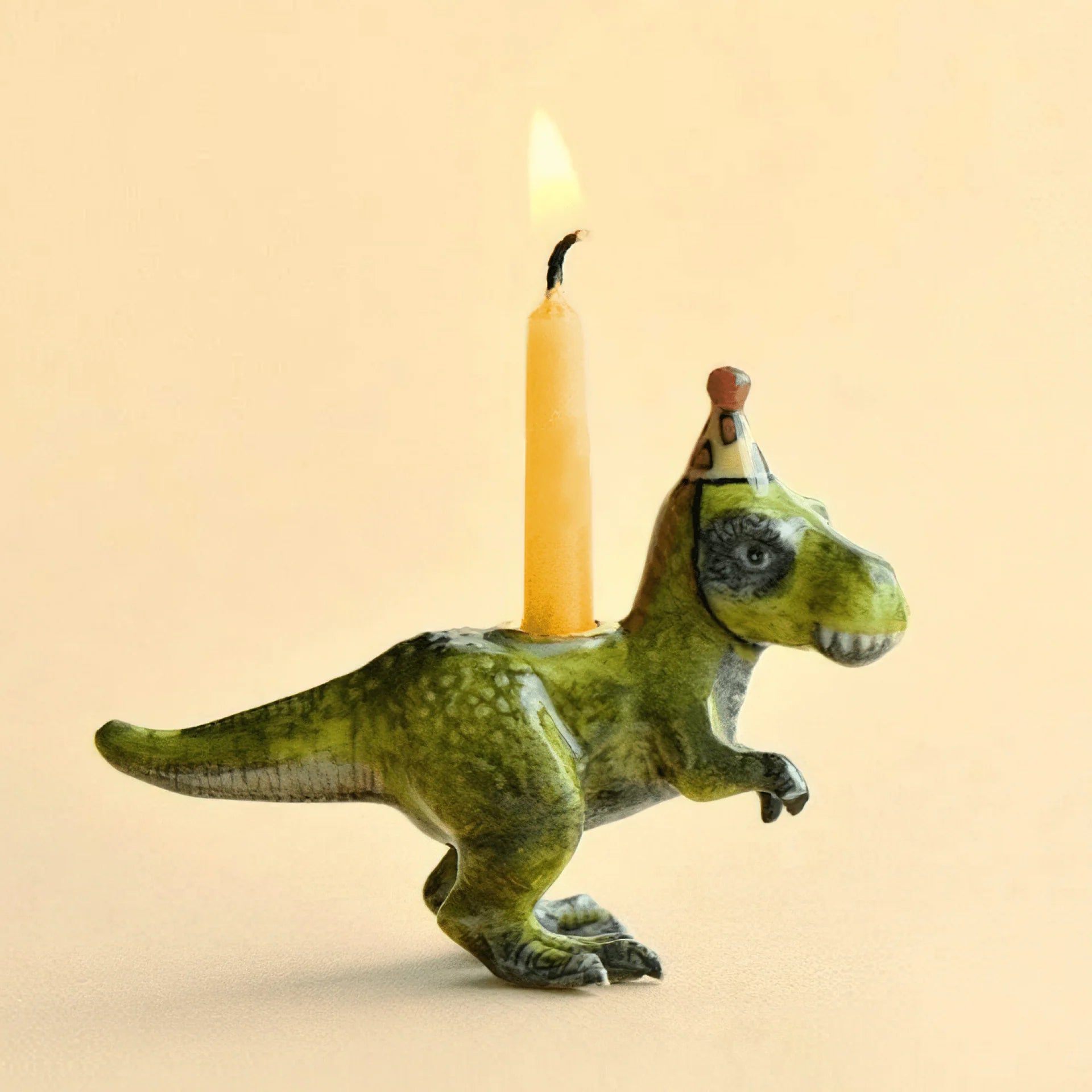 T-Rex Cake Topper Candle Holder