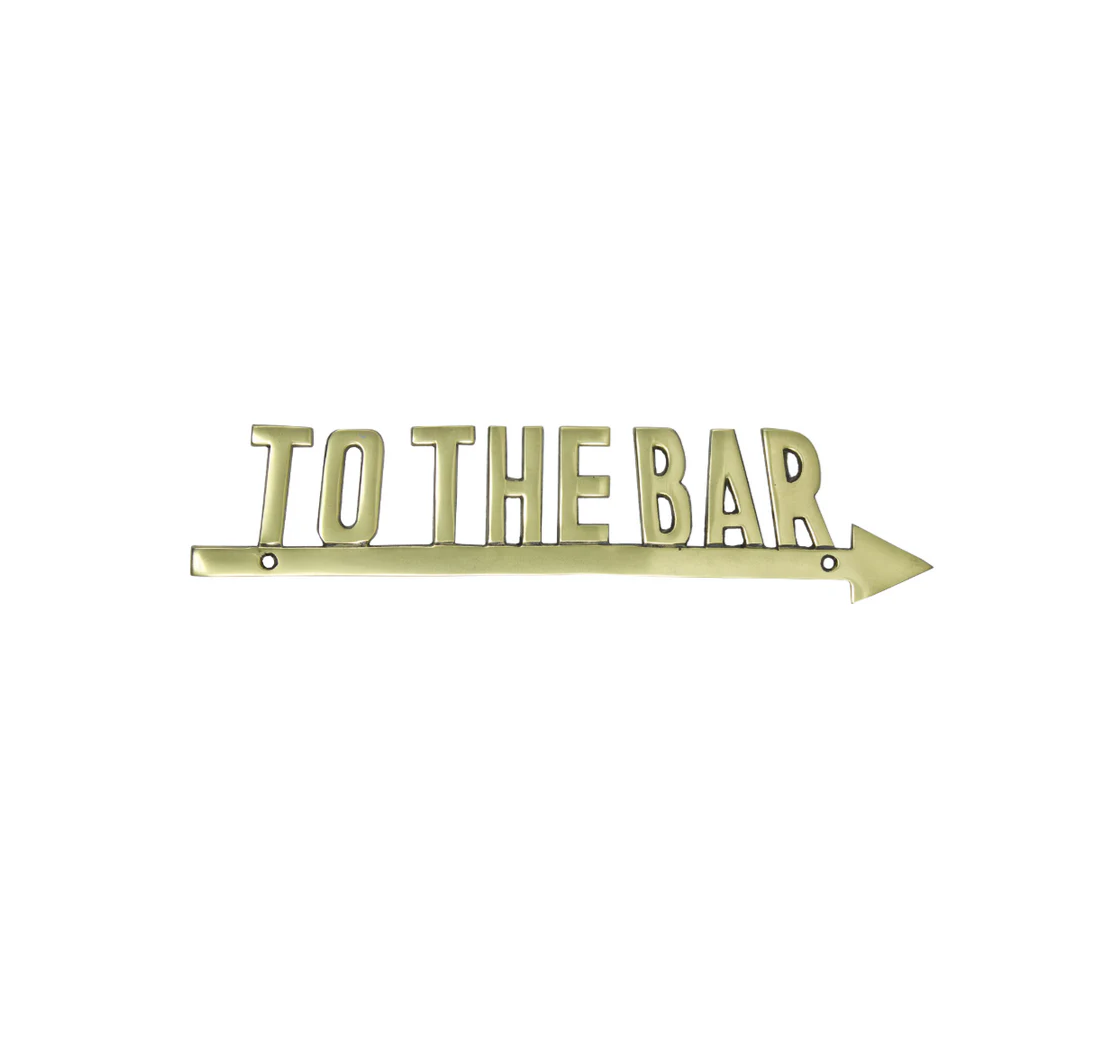 To the Bar sign