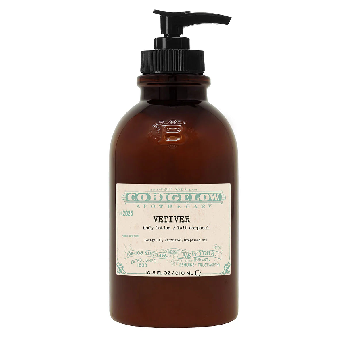 C.O. Bigelow Iconic Collection - Vetiver Body Lotion No. 2025