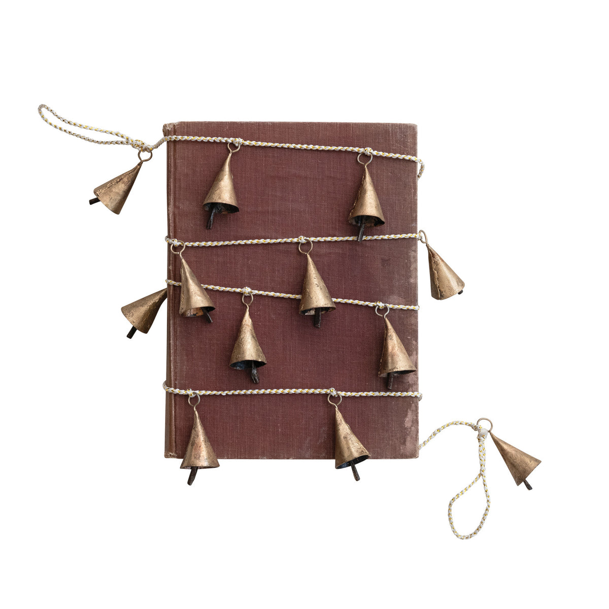 Gold Metal Bell Garland
